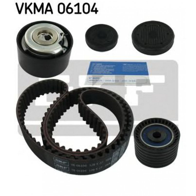 VKMA 06104 SKF Комплект ГРМ (ремінь + ролик)